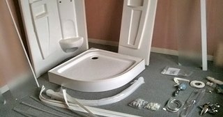 Установка душевой кабины Миасс, цена от 3020 руб.